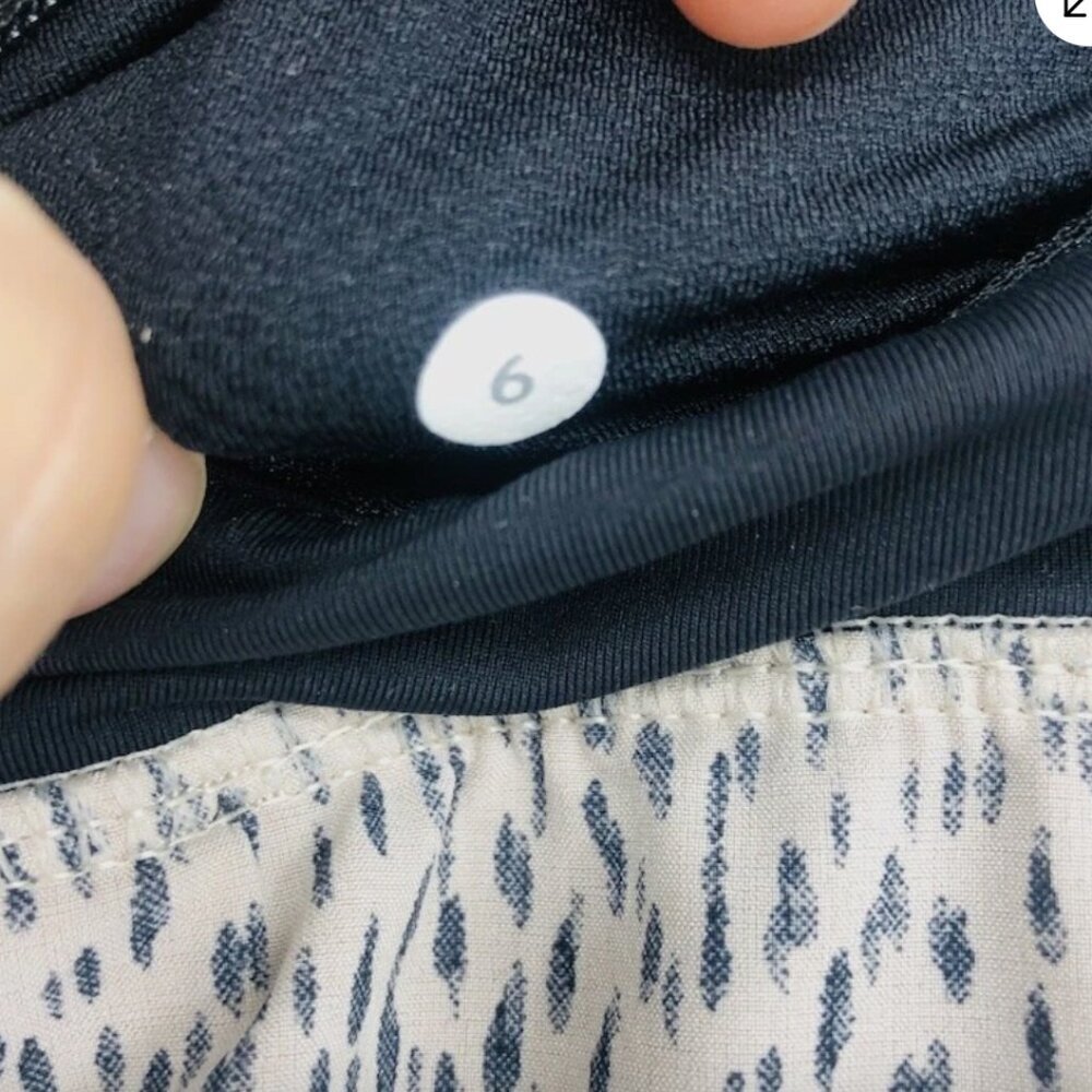 Lululemon Women's Pace Rival Skort Cheetah Print Athletic Running Pull On Size 6 - Picture 4 of 4